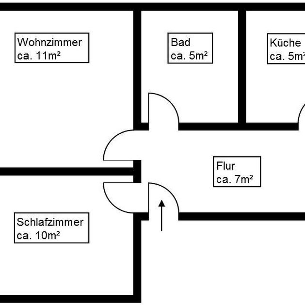 2 Raum-Wohnung - Photo 2