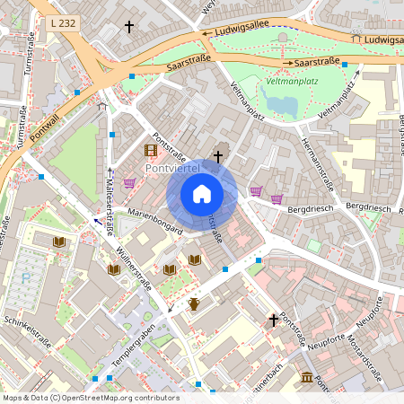 Pontstr. 113, 52062 Aachen - Aachen-Mitte