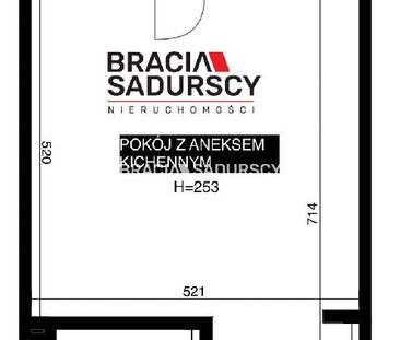 Mieszkanie Kraków Dębniki powierzchnia 36.2 m² C206-WM-42042 - Photo 1