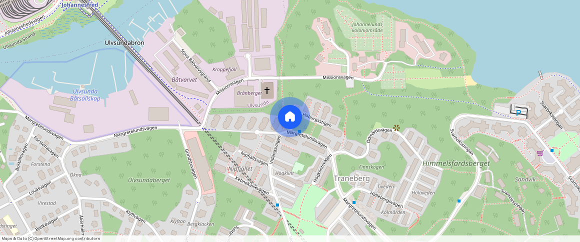 Hoburgsstigen **, Traneberg