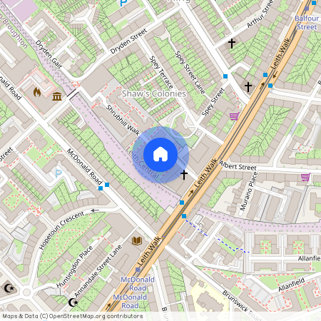 Leith Walk, Shrubhill Walk, Edinburgh