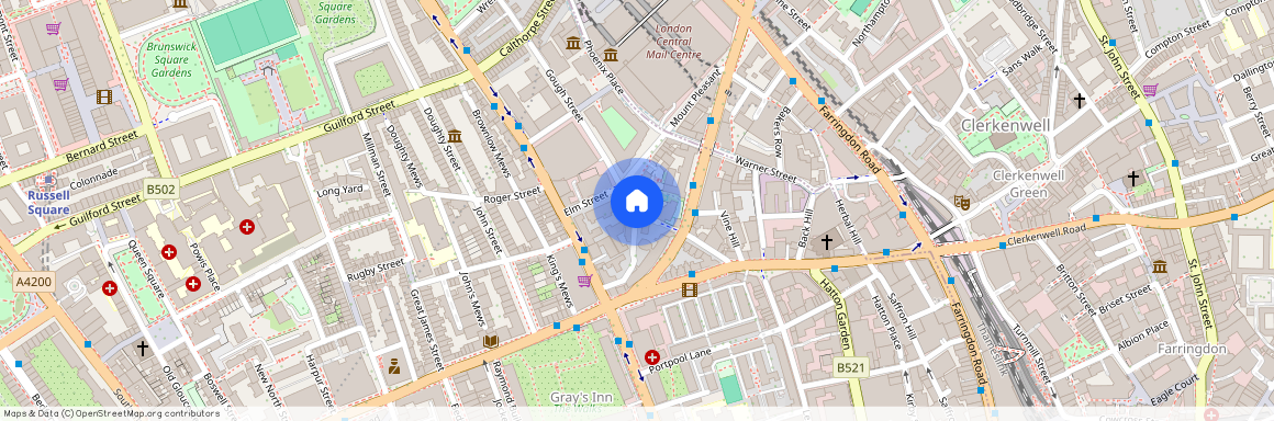 Truro House, Mount Pleasant, WC1X