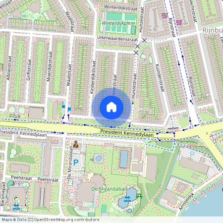 Rijnbuurt, 1079 WV, Kribbestraat, Amsterdam