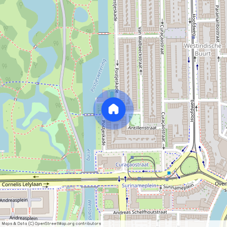 Westindische Buurt, 1058 DV, Postjeskade, Amsterdam