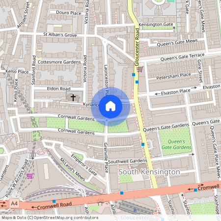 Cornwall Gardens, South Kensington, London, SW7