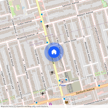 801 Pape Ave, Toronto