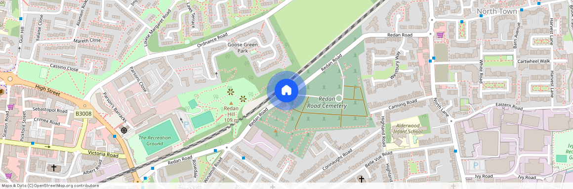 Redan Road, Aldershot, GU12
