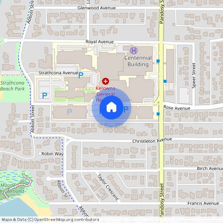 google map, Kelowna, Kelowna, Central Okanagan, V1Y 1T3