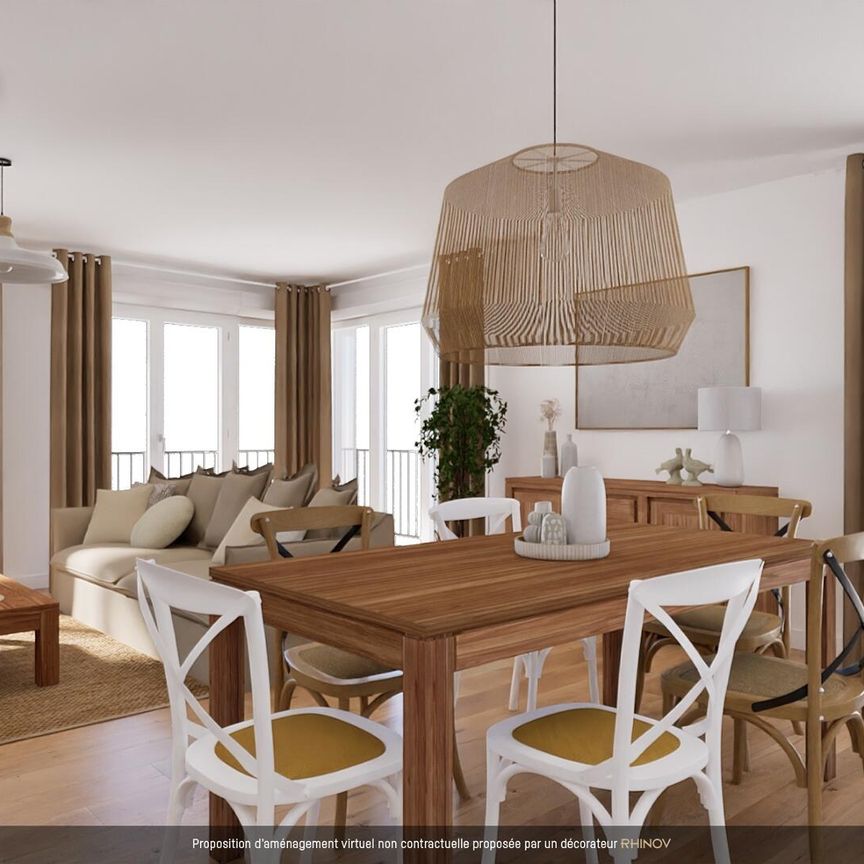 location Appartement T3 DE 75.4m² À COURBEVOIE - Photo 1