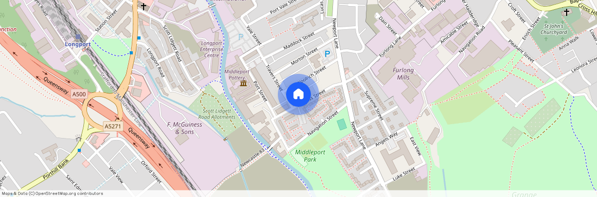 Burgess Street, Middleport, Stoke-on-Trent, ST6