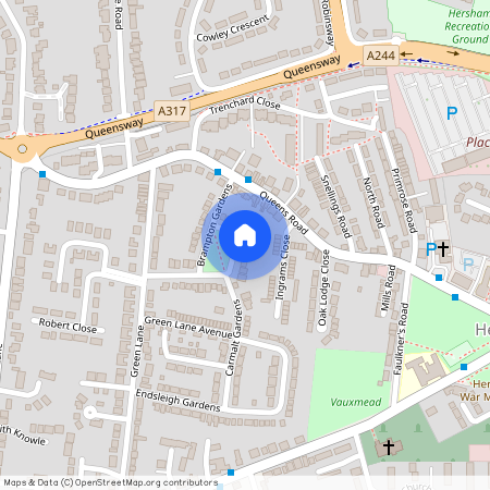 Hersham, Walton-On-Thames, KT12