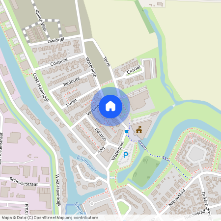 Steenbergen-Noord, 4652 GB, Waterlinie, Steenbergen