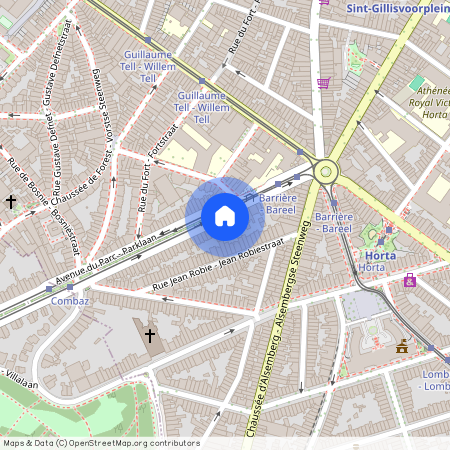 Drève Du Parc - Parkdreef 44 bus N1.1, 1000 Brussel