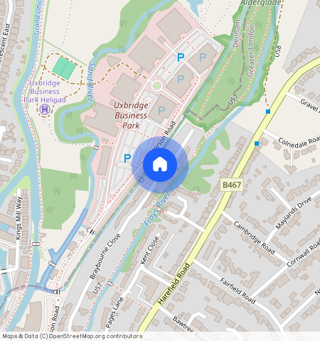 UB8 1UJ, Uxbridge