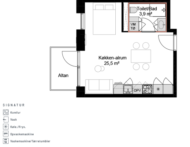 Lilli Andersens Gade 4, 2. lejl.8 - Foto 1
