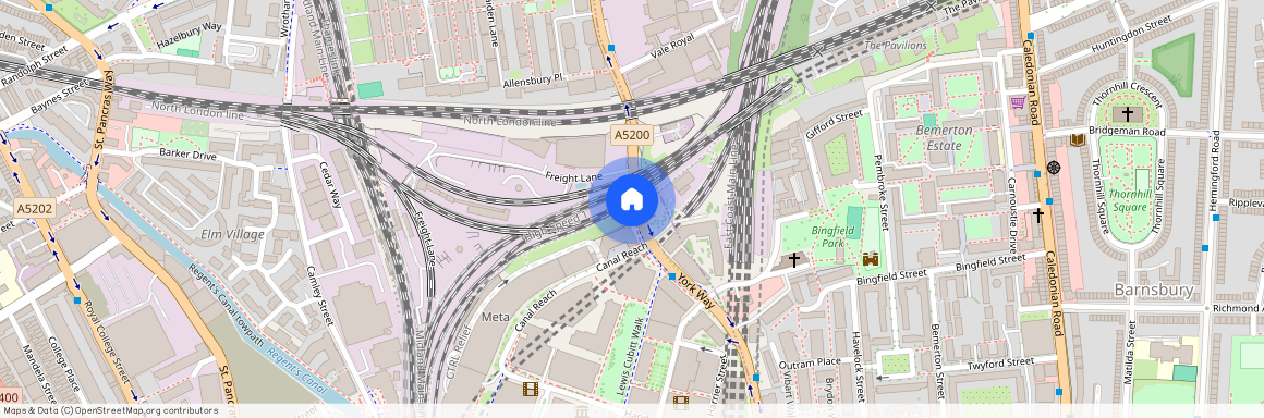 Author Kings Cross, York Way, London, N1