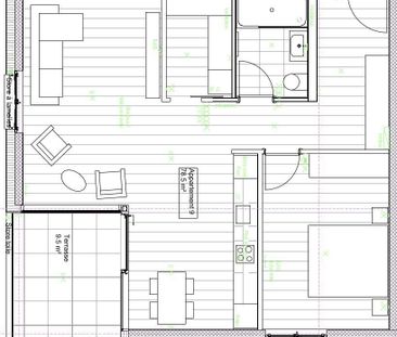 APPARTEMENTS NEUF 2.5 PIÈCES AU 3e ÉTAGE À SIERRE - Photo 3