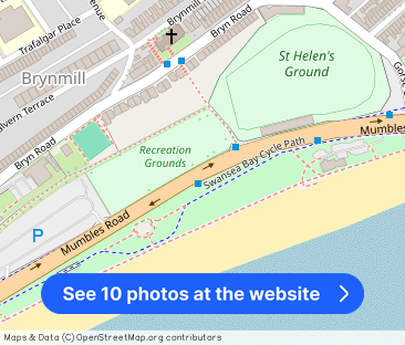 Large front Double Room. Victoria Terrace, Brynmill. - Photo 1