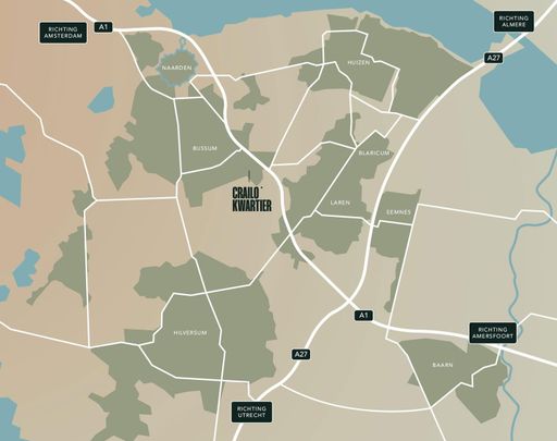 Appartement te huur: Jo Muurlingplaats 5-C5 1403 CZ Bussum - Photo 1