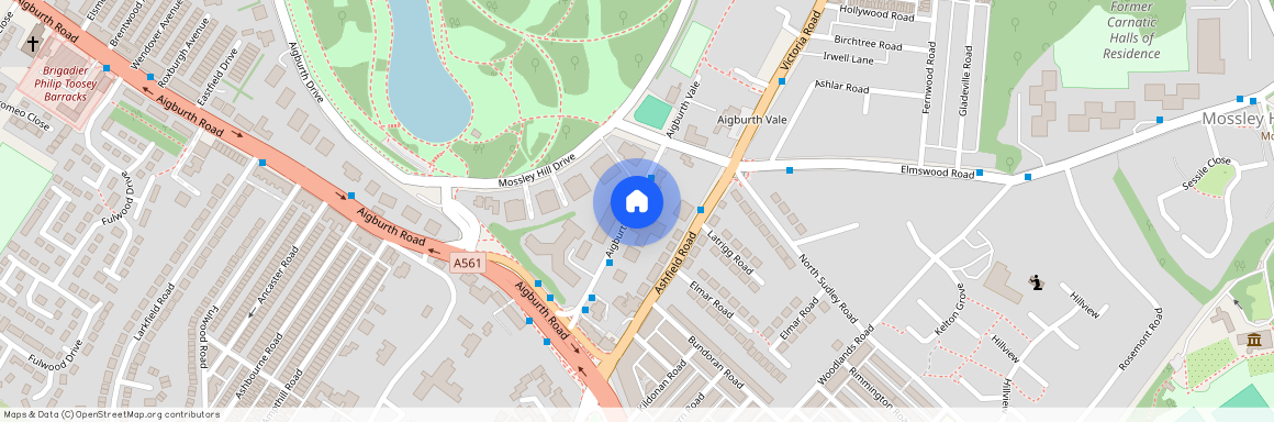 Aigburth Vale, Sefton Park, Liverpool, L17