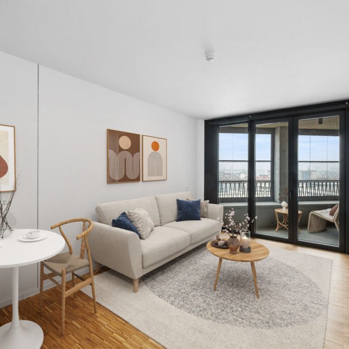 Space to Breathe – Großzügiges 1-Zimmer-Apartment mit Loggia und Hauptstadtblick - Photo 1