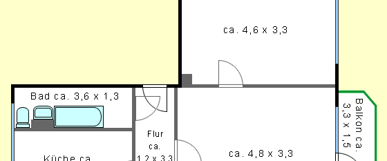 Einzug ab 01.03.2026 möglich. Ruhige Wohnlage und nur 15 Minuten bis zum Baggersee! - Foto 1