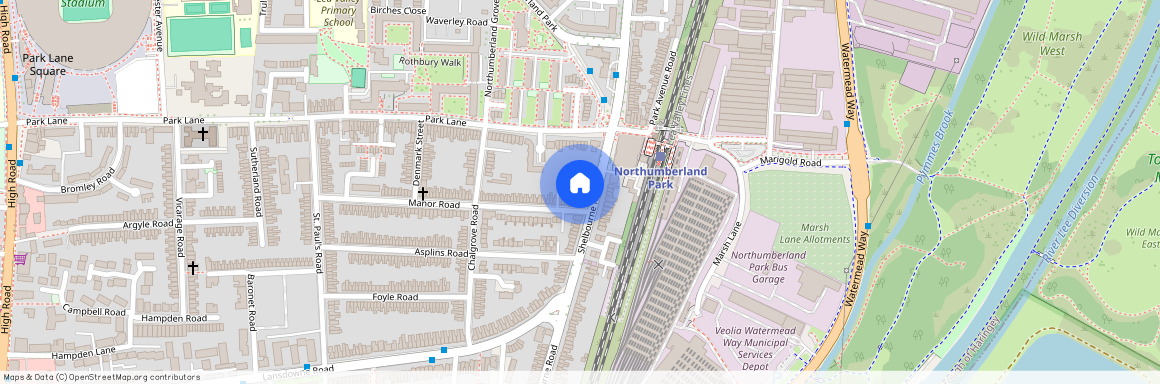 Shelbourne Road, Tottenham, London, N17