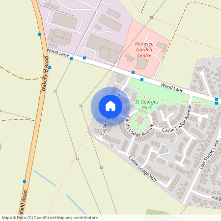 Castle Lodge Gardens, Rothwell, LS26