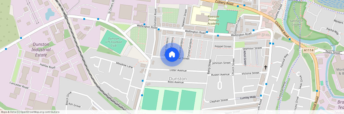 Fowler Gardens, Dunston, Gateshead