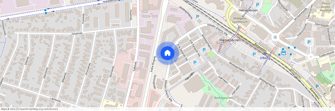 Vilhelm Ehlerts Alle 17A, 1. tv., 8800 Viborg