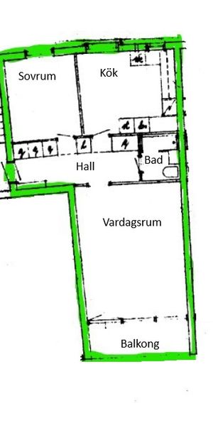 2 rok Lennart Torstenssons väg 2A, Norrtälje - Foto 2