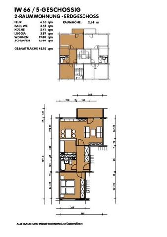 Erdgeschoß - 2 Zimmer mit Dusche und Balkon, ab September 2024 anmietbar! - Foto 2