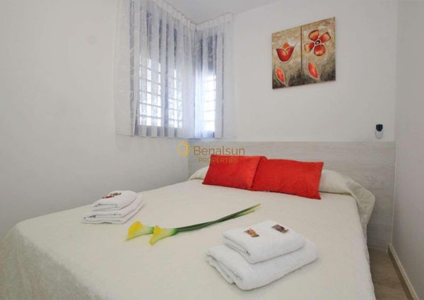 For rent HALF SEASON from 15/09/2024-31/05/2025 beautiful apartment 250 meters from the beach in Benalmadena