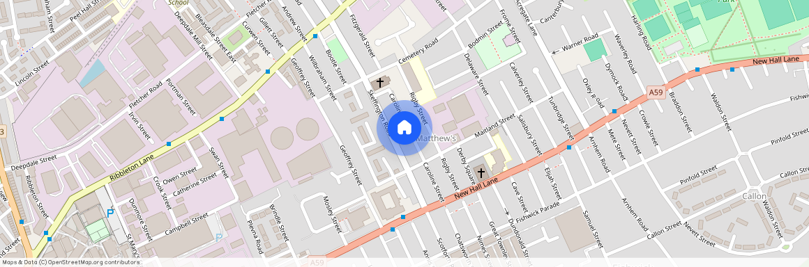 Caroline Street Preston PR1 5UY