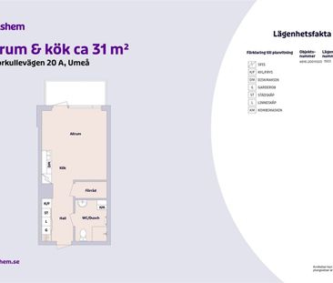 Morkullevägen 20 A - Foto 1