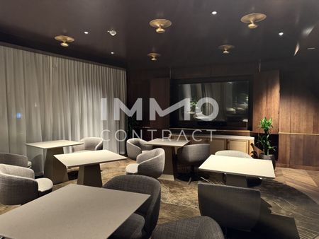 Möbliertes Apartment im 42. Stock mit Weitblick auf die Donau! Pool, Spa und Fitness inklusive! - Photo 4