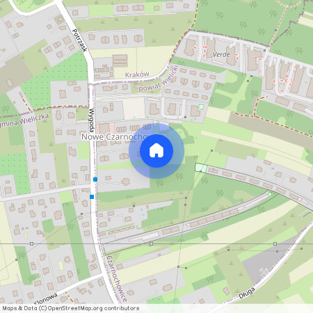 ul. Wygoda, Czarnochowice, Wieliczka, wielicki, małopolskie