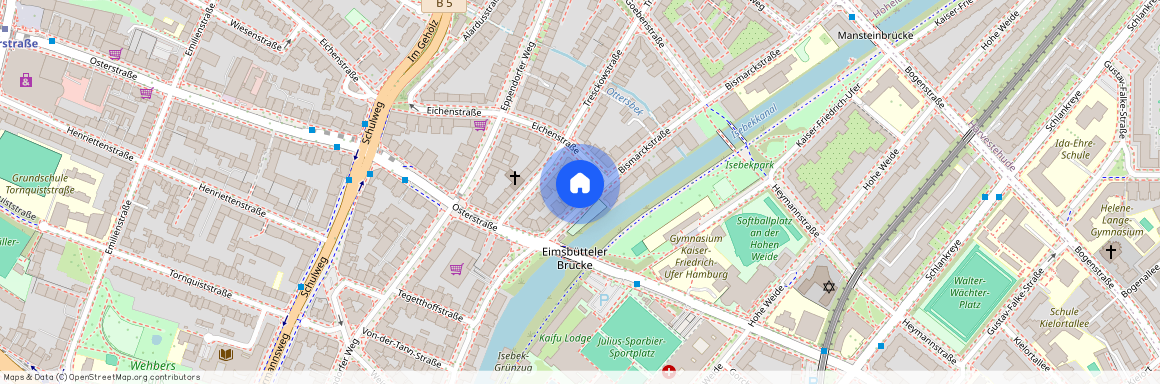 Bismarckstraße 38, 20259 Eimsbüttel - Hamburg Eimsbüttel (Stadtteil)