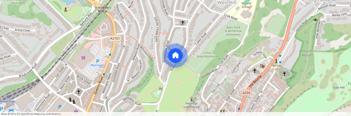 Priory Road, Hastings