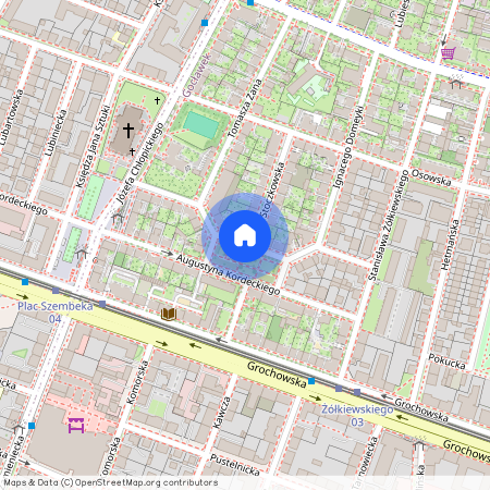 ul. Józefa Zaliwskiego, Gocławek, Praga-Południe, Warszawa, mazowieckie