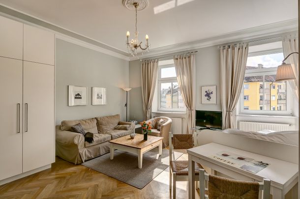 Bright 1-room apartment, Munich-Gärtnerplatzviertel - Photo 1