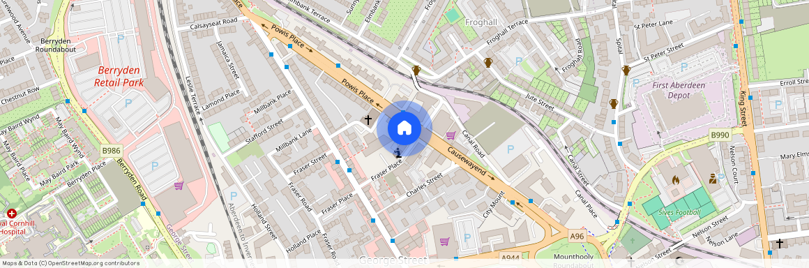 Powis Place, Aberdeen AB25