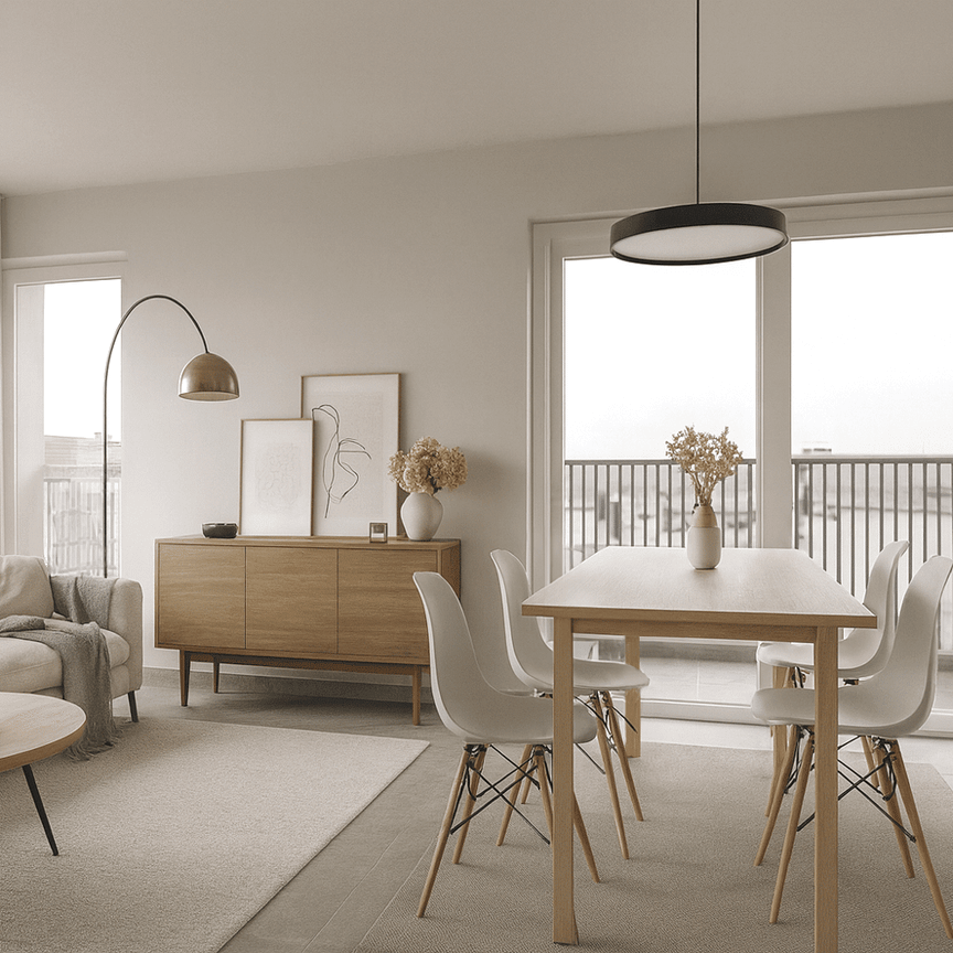 3.5 Zimmer, 58 m², 6. Stock - Foto 1