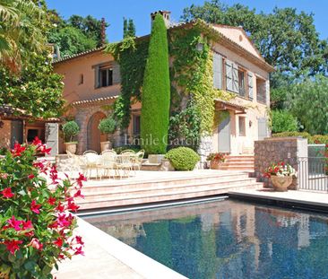 Maison provençale située à Mougins, piscine, à louer - Photo 4