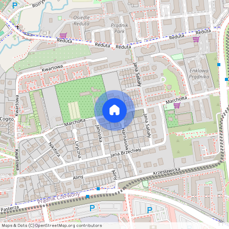 ul. Marchołta, Prądnik Czerwony, Prądnik Czerwony, Kraków, małopolskie