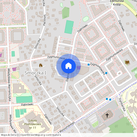 ul. Dąbrówki, Mielec, mielecki, podkarpackie