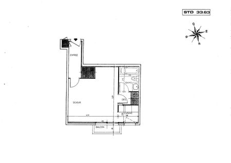 Location Appartement 1 pièce 33m² CANNES 06400 - Photo 3