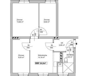 3-Zimmer-Wohnung, Top 205 - Foto 5