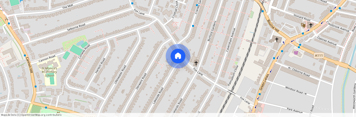 Fox Lane, Palmers Green N13 4AJ