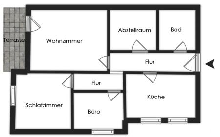 Stufenlos wohnen! Erdgeschosswohnung in Apen-Godensholt - Foto 4